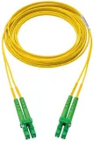 Патч-корд Panduit F923LANSNSNM006 2x9/125 OS1/OS2 SC/APC дуплекс-SC дуплекс 6м LSZH желтый