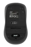 Мышь Acer OMR132 синий/черный оптическая (1000dpi) беспроводная USB для ноутбука (2but)