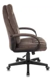 Кресло руководителя Бюрократ CH-868N Fabric коричневый Light-10 крестов. пластик