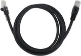 Патч-корд Buro UTP 4 пары cat.5E CCA molded 1.5м черный RJ-45 (m)-RJ-45 (m)