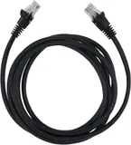 Патч-корд Buro UTP 4 пары cat.5E CCA molded 2м черный RJ-45 (m)-RJ-45 (m)