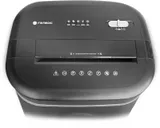 Шредер Heleos УМ28-4 черный/серебристый (секр.P-4) фрагменты 17лист. 28лтр. скрепки скобы пл.карты CD