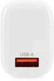 Сетевое зар./устр. Buro BUWG1 18W 3A (QC) USB-A универсальное белый (BUWG18P100WH)