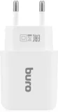 Сетевое зар./устр. Buro BUWG1 18W 3A (QC) USB-A универсальное белый (BUWG18P100WH)
