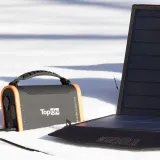 Мобильный аккумулятор TopON TOP-X100 96000mAh 184W 3A черный/оранжевый (102705)