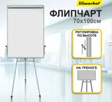 Флипчарт Silwerhof лак 70x100см на треноге белый
