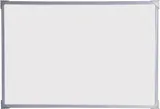 Доска магнитно-маркерная Silwerhof белый 90x120см алюминиевая рама лоток для аксессуаров