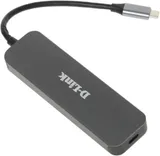 Концетратор usb D-Link USB-C Docking Station, 3xUSB 3.0 + USB-C/PD3.0 + Gigabit Ethernet