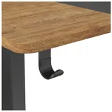 Стол для компьютера Cactus подъёмный столешница МДФ черный дуб антик каркас черный (CS-EDL-BAWD)