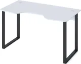 Стол игровой Сокол КСТ-19 столешница ЛДСП белый (00-00010961)