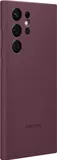 Чехол (клип-кейс) Samsung для Samsung Galaxy S22 Ultra Silicone Cover бургунди (EF-PS908TEEGRU)