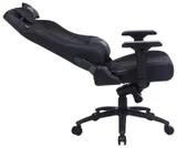 Кресло игровое Cactus CS-CHR-0112BL черный эко.кожа с подголов. крестов. сталь