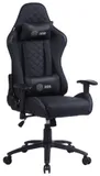 Кресло игровое Cactus CS-CHR-030BL черный эко.кожа с подголов. крестов. сталь