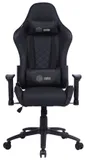 Кресло игровое Cactus CS-CHR-030BL черный эко.кожа с подголов. крестов. сталь