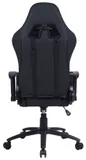 Кресло игровое Cactus CS-CHR-030BL черный эко.кожа с подголов. крестов. сталь