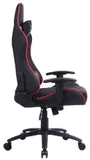 Кресло игровое Cactus CS-CHR-030BLR черный/красный эко.кожа с подголов. крестов. сталь