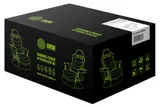 Кресло игровое Cactus CS-CHR-GS200BLG черный/серый подст.для ног