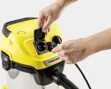 Строительный пылесос Karcher WD 3 P S V-17/4/20 1000Вт (уборка: сухая/сбор воды) желтый