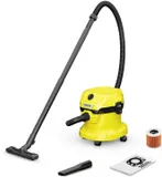 Строительный пылесос Karcher WD 2 Plus V-12/6/18/C 1000Вт (уборка: сухая/влажная) желтый