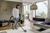 Строительный пылесос Karcher WD 2 Plus V-12/6/18/C 1000Вт (уборка: сухая/влажная) желтый