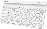 Клавиатура A4Tech Fstyler FBK30 белый USB беспроводная BT/Radio slim Multimedia (FBK30 WHITE)