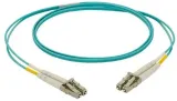 Патч-корд Panduit NKFPZ22LLLSM010 2x50/125 OM3 LC дуплекс-LC дуплекс 10м LSZH аквамарин