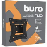 Кронштейн для телевизора Buro TLS0 черный 20"-29" макс.15кг настенный наклон