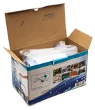 Помпа для 19л бутыли Aqua Work Дельфин Квик механический голубой/белый картон