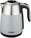 Чайник электрический Hyundai HYK-S4804 1.7л. 2200Вт серый/черный корпус: металл