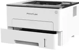 Лазерный монохромный принтер Pantum P3300DW, Printer, Mono laser, A4, 33 ppm (max 60000 p/mon), 350 MHz, 1200x1200 dpi, 256 MB RAM, PCL/PS, Duplex, paper tray 250 pages, USB, LAN, WiFi, start. cartridge 1500 pages (grey)