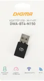 Сетевой адаптер Wi-Fi + Bluetooth Digma DWA-BT4-N150 N150 USB 2.0 (ант.внутр.) 1ант. (упак.:1шт)