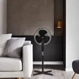 Вентилятор напольный RIX RSF-3000B 40Вт скоростей:3 черный