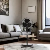 Вентилятор напольный RIX RSF-3000B 40Вт скоростей:3 черный