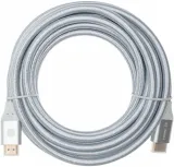 Кабель аудио-видео Cactus CS-HDMI.2.1-5 HDMI (m)/HDMI (m) 5м. позолоч.конт. серебристый