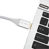 Кабель аудио-видео Cactus CS-HDMI.2.1-5 HDMI (m)/HDMI (m) 5м. позолоч.конт. серебристый