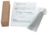 Газлифт Бюрократ E018 E018C3DWZ/2CL/100 черный для офис.кресла 50мм