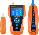 Тестер Кабельный тестер с измерением длины, трассировкой кабельных линий и определением POE, с функцией рефлектометра