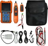 Тестер для сетей видеонаблюдения с трассировкой кабельных линий и мультиметром