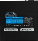 Chieftec PSU BDF-1000С 1000W Proton ATX2.3, EPS12V 230V 14cm Fan 80+Bronze Active PFC, 20+4, 2*8(4+4)p, 6*8(6+2)p, 9xSATA, 3xMolex, FDD