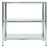 Стеллаж Практик ES 75KD пол.:3 разборная 750x750x300мм серебристый (S24099023358)