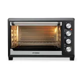 Мини-печь Hyundai MIO-HY075 38л. 2000Вт серебристый/черный