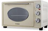 Мини-печь Hyundai MIO-HY084 33л. 1500Вт бежевый/хром