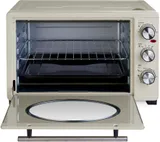 Мини-печь Hyundai MIO-HY084 33л. 1500Вт бежевый/хром