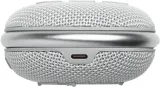 Колонка порт. JBL Clip 4 белый 5W 1.0 BT 15м 500mAh (JBLCLIP4WHT)