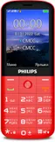 Мобильный телефон Philips E227 Xenium 32Mb красный моноблок 2Sim 2.8" 240x320 0.3Mpix GSM900/1800 FM microSD