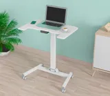 Стол для ноутбука Cactus VM-FDE101 столешница МДФ белый 80x60x123см (CS-FDE101WWT)