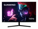 Монитор SunWind 23.8" SUN-M24BG110 черный VA LED 6ms 16:9 HDMI матовая 250cd 178гр/178гр 1920x1080 165Hz DP FHD USB 2.6кг