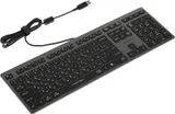 Клавиатура A4Tech Fstyler FX60H серый USB slim LED (FX60H GREY/WHITE)