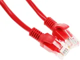 Патч-корд Premier PP12-0.25M/R 1000Гбит/с UTP 4 пары cat.5E CCA molded 0.25м красный RJ-45 (m)-RJ-45 (m)