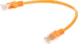 Патч-корд Premier PP12-0.25M/O 1000Гбит/с UTP 4 пары cat.5E CCA molded 0.25м оранжевый RJ-45 (m)-RJ-45 (m)